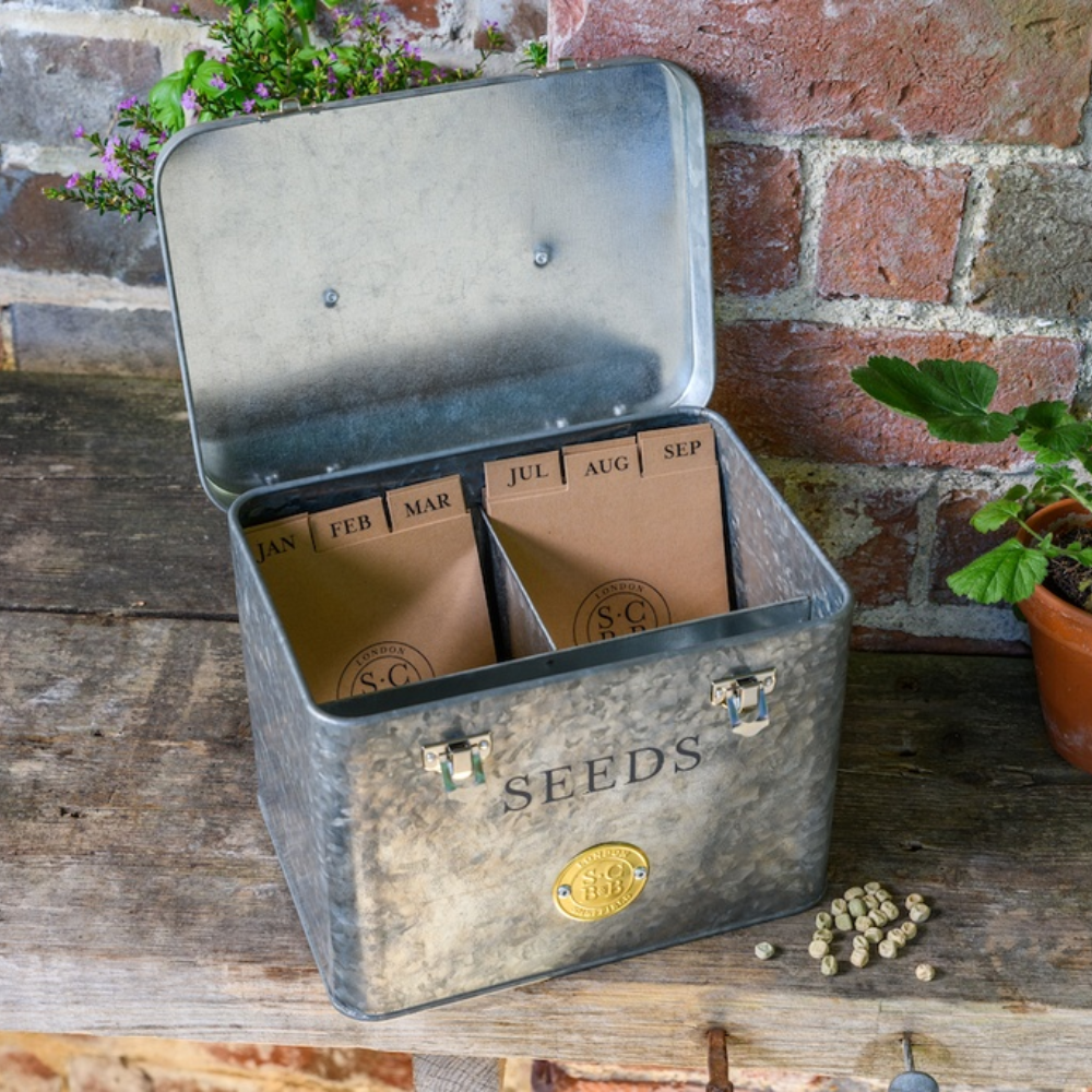 Load image into Gallery viewer, SOPHIE CONRAN Galvanised Seed Organiser