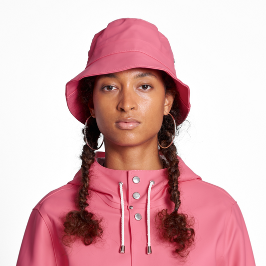 STUTTERHEIM Beckholmen Waterproof Bucket Hat - Bubblegum