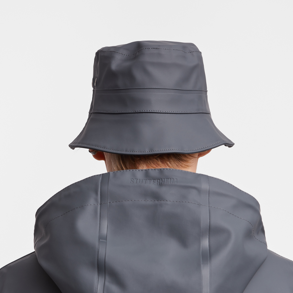 Load image into Gallery viewer, STUTTERHEIM Beckholmen Waterproof Bucket Hat - Charcoal