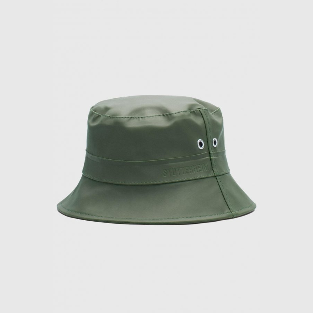 Load image into Gallery viewer, STUTTERHEIM Beckholmen Waterproof Bucket Hat - Green