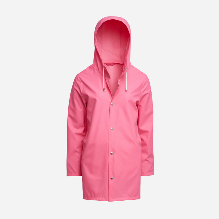 STUTTERHEIM Stockholm Lightweight Raincoat - Bubblegum