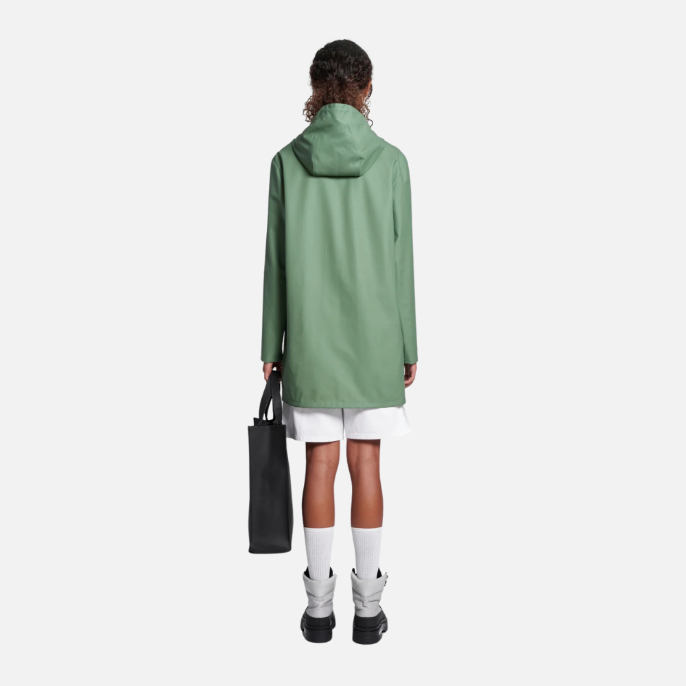 Load image into Gallery viewer, STUTTERHEIM Stockholm Lightweight Raincoat - Loden Green