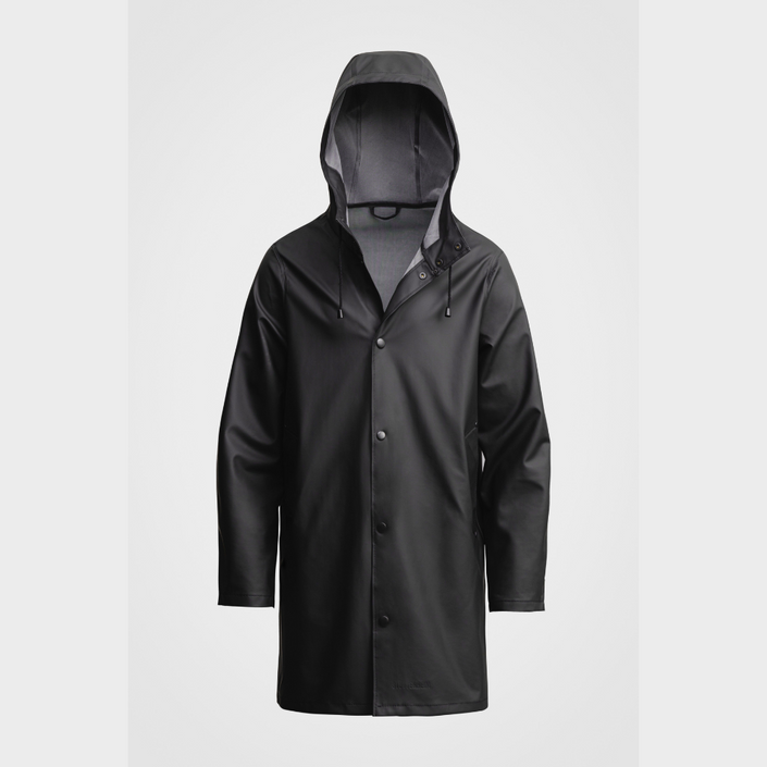 STUTTERHEIM Stockholm Lightweight Raincoat - Black