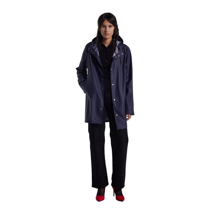 STUTTERHEIM Stockholm Lightweight Raincoat - Navy