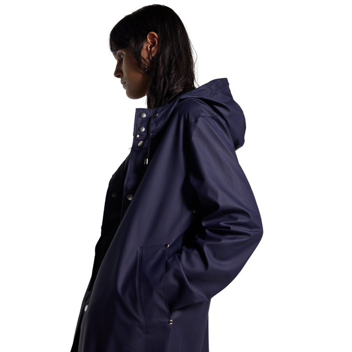 STUTTERHEIM Stockholm Lightweight Raincoat - Navy