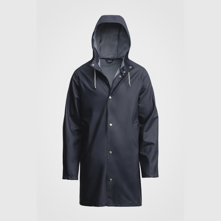 STUTTERHEIM Stockholm Lightweight Raincoat - Navy