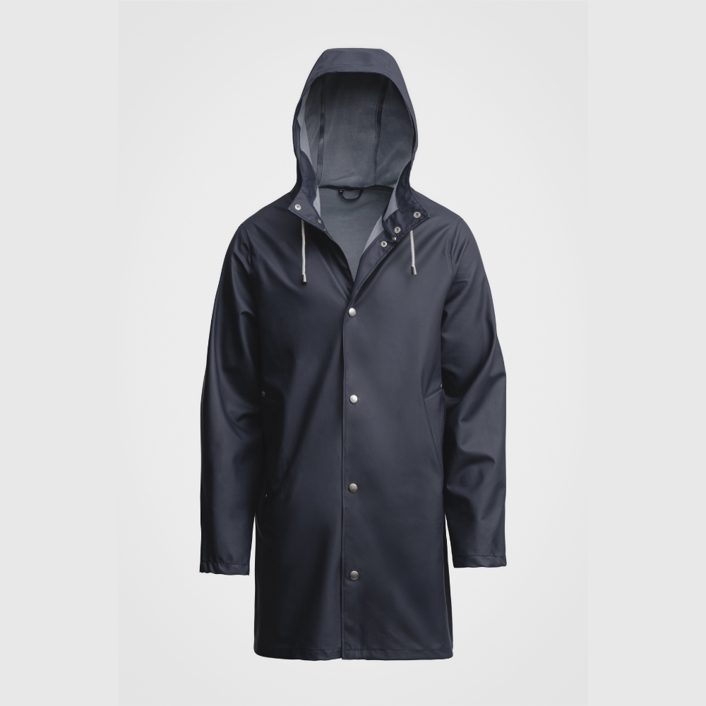 Load image into Gallery viewer, STUTTERHEIM Stockholm Lightweight Raincoat - Navy