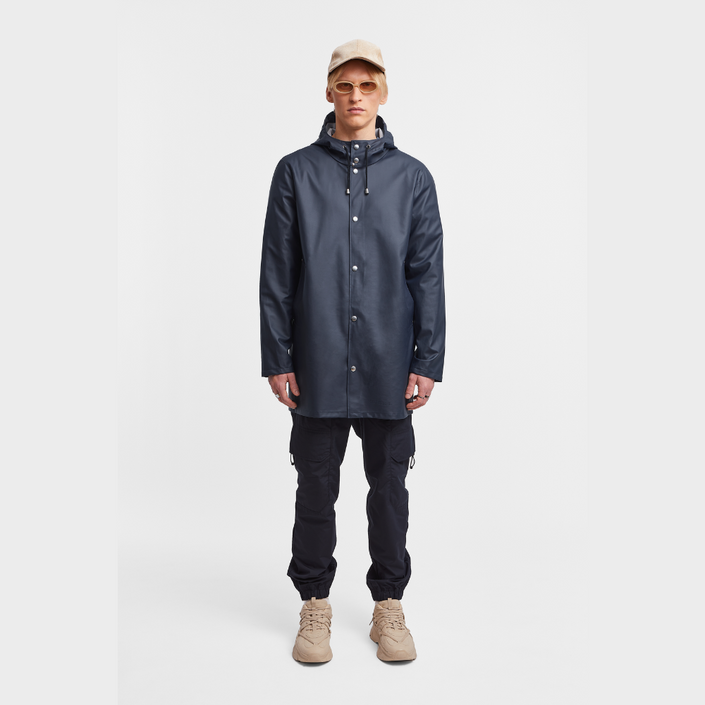 STUTTERHEIM Stockholm Lightweight Raincoat - Navy