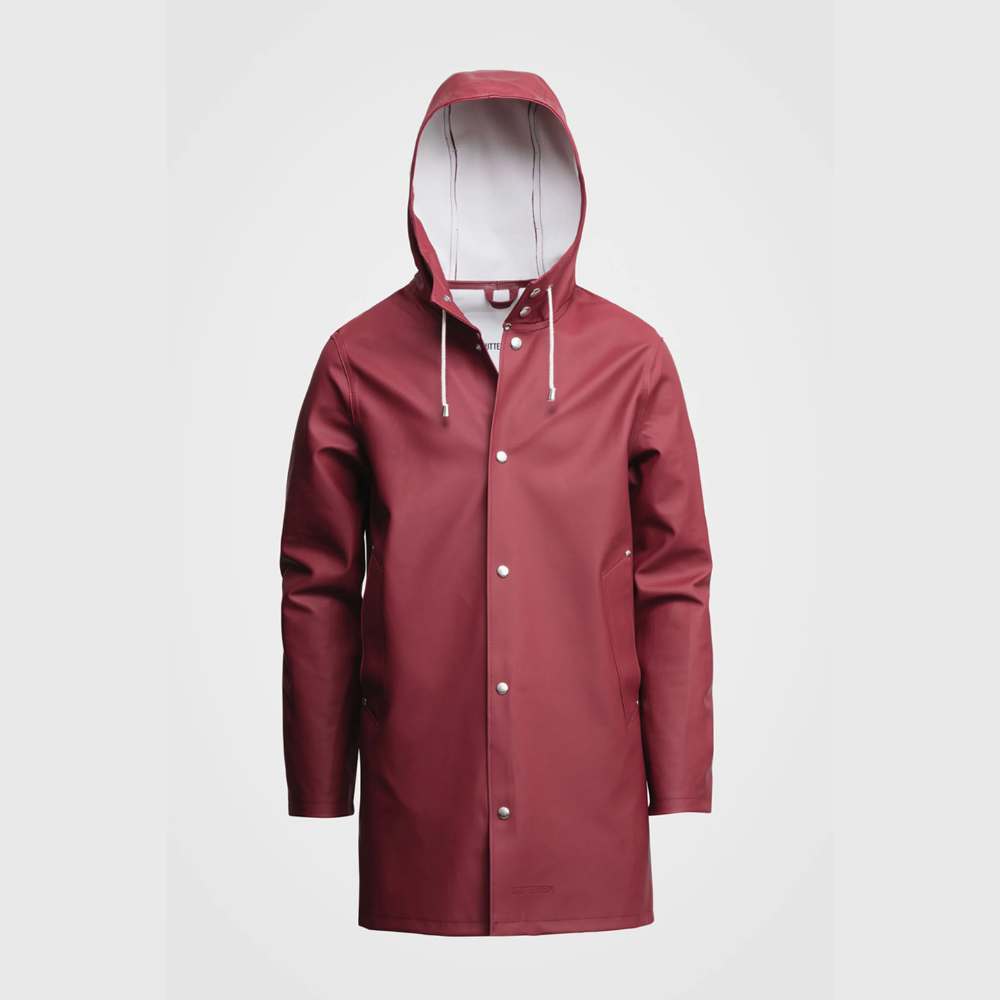 Load image into Gallery viewer, STUTTERHEIM Stockholm Raincoat - Burgundy