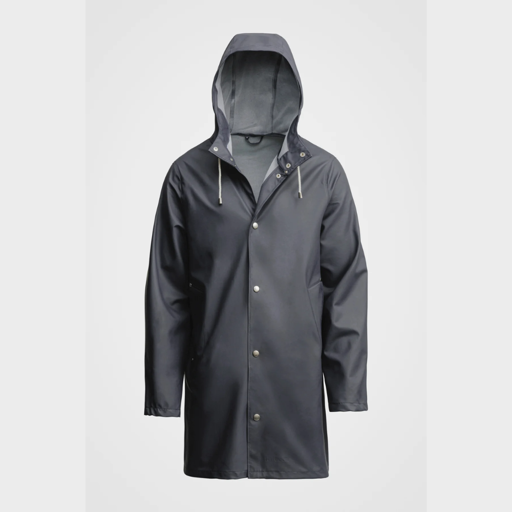 Load image into Gallery viewer, STUTTERHEIM Stockholm Raincoat - Charcoal