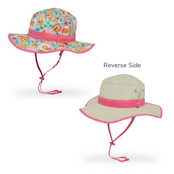 SUNDAY AFTERNOONS Kids Clear Creek Boonie Hat - Pollinator / Cream