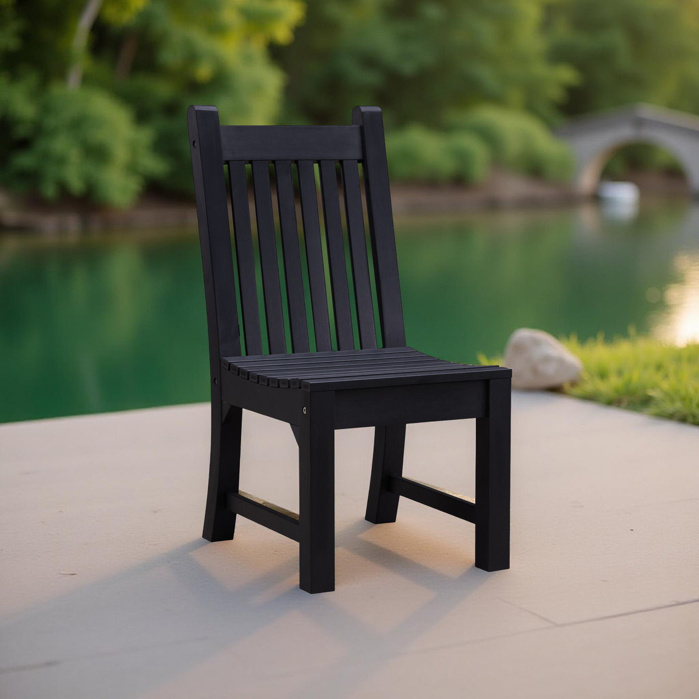 Load image into Gallery viewer, WINAWOOD Sandwick Side Chair - 450mm - Charcoal Grey