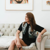 ARTIFACT Square Silk Scarf - Silva Noire