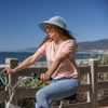 SUNDAY AFTERNOONS Natural Blend Cape Hat - Magnolia/Pink Petals