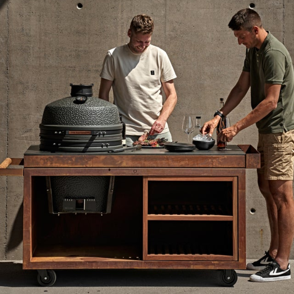THE BASTARD VX Solo Kamado Charcoal Grill Large