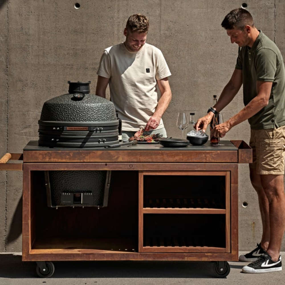 Load image into Gallery viewer, THE BASTARD VX Solo Kamado Charcoal Grill - Large