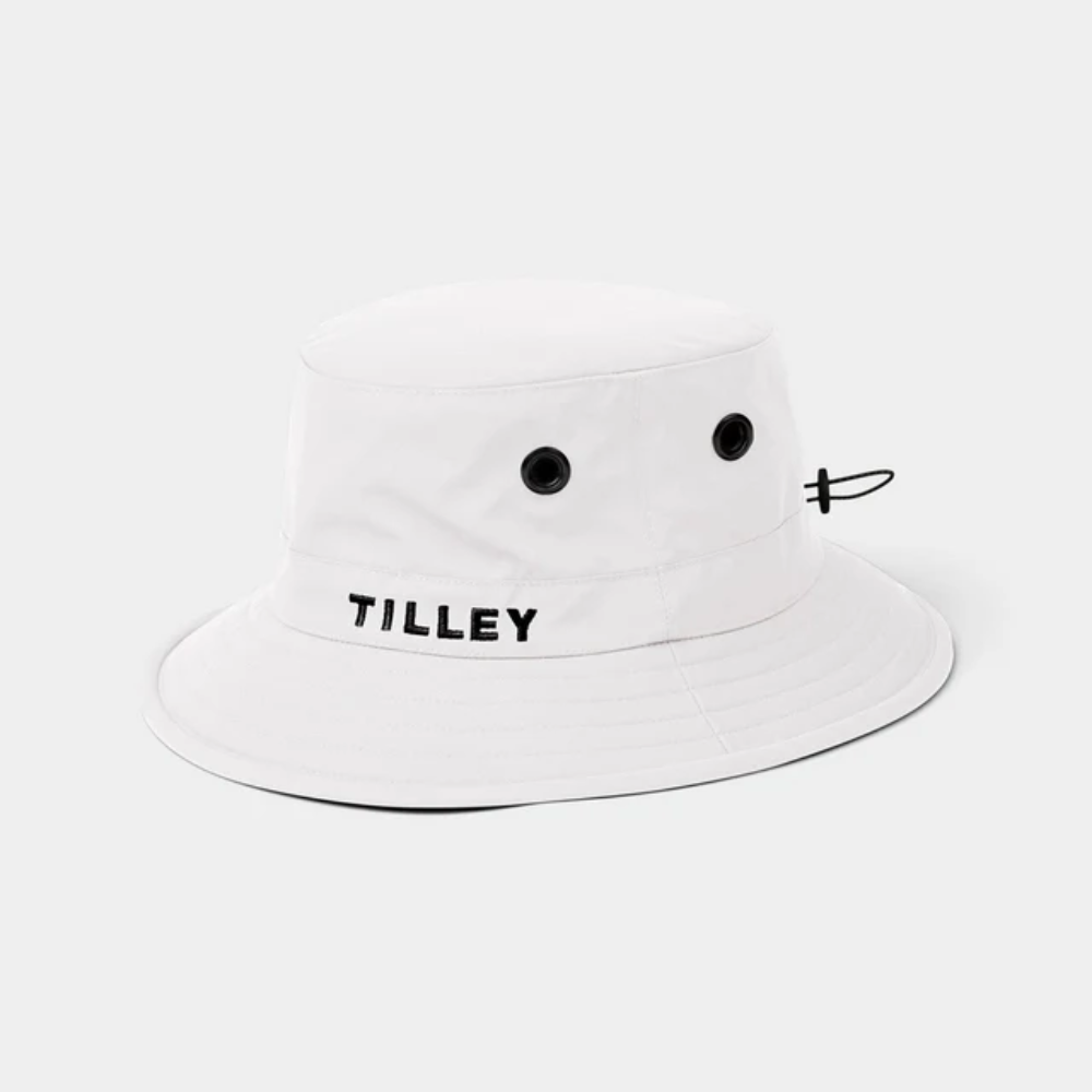 Load image into Gallery viewer, TILLEY Golf Bucket Hat - White