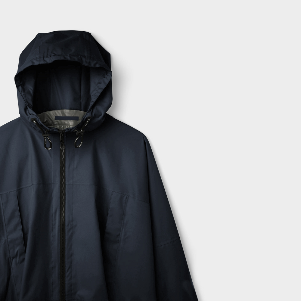 Load image into Gallery viewer, TILLEY Traverse Packable Poncho - Navy