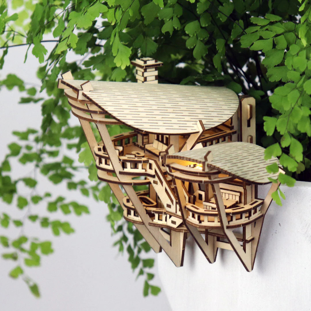 Load image into Gallery viewer, TINY TREEHOUSES DIY Model Kit - Horizons Edge