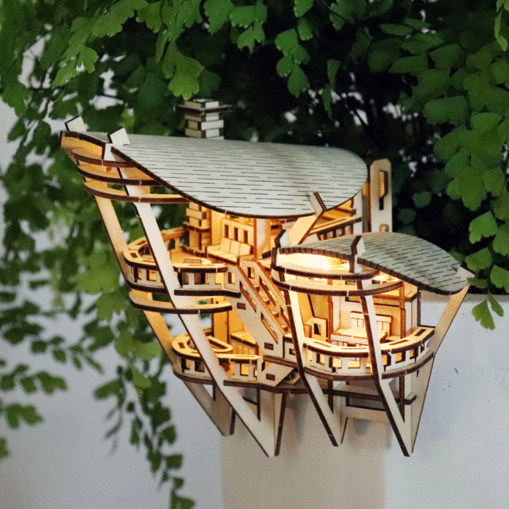 Load image into Gallery viewer, TINY TREEHOUSES DIY Model Kit - Horizons Edge