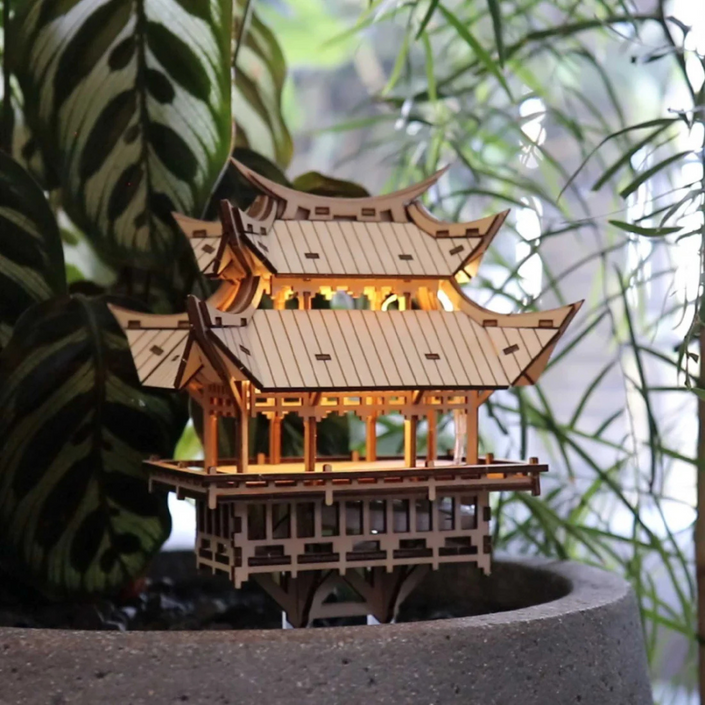 TINY TREEHOUSES DIY Model Kit - Temple of Gratitude