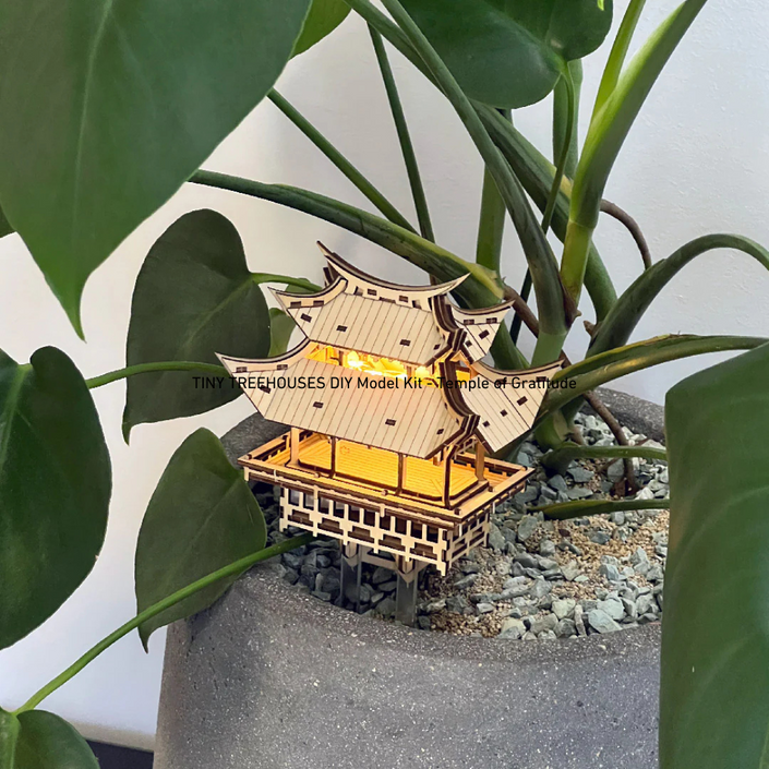 TINY TREEHOUSES DIY Model Kit - Temple of Gratitude