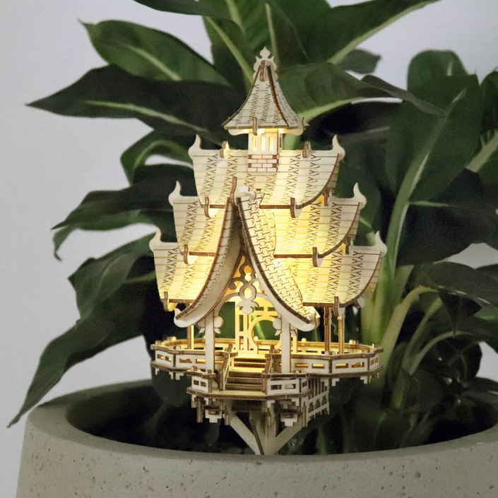 TINY TREEHOUSES DIY Model Kit - Temple of Joy