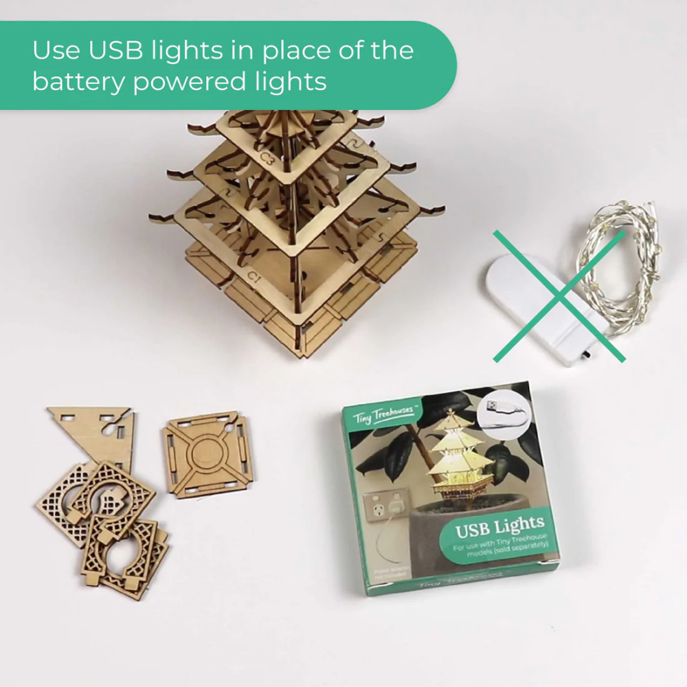 Load image into Gallery viewer, TINY TREEHOUSES USB LED Lights