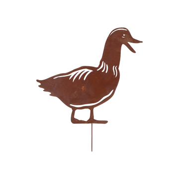 ESSCHERT DESIGN Garden Stake Rust - Duck