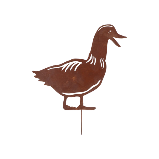 ESSCHERT DESIGN Garden Stake Rust - Duck