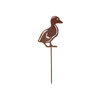 ESSCHERT DESIGN Duckling Silhouette Rust - Set of 3