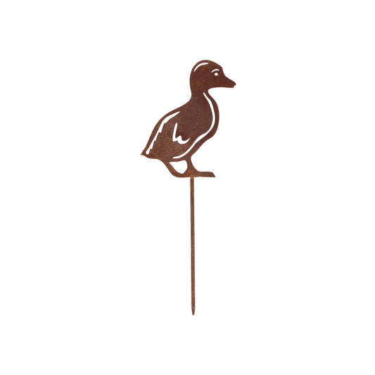 ESSCHERT DESIGN Duckling Silhouette Rust - Set of 3