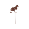 ESSCHERT DESIGN Duckling Silhouette Rust - Set of 3