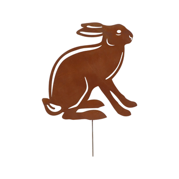 ESSCHERT DESIGN Garden Stake Rust - Hare