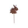 ESSCHERT DESIGN Young Hare Silhouette Rust - Set of 3