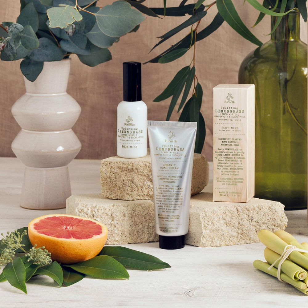 Load image into Gallery viewer, URBAN RITUELLE Flourish Organics Hand Cream 100ml - Lemongrass