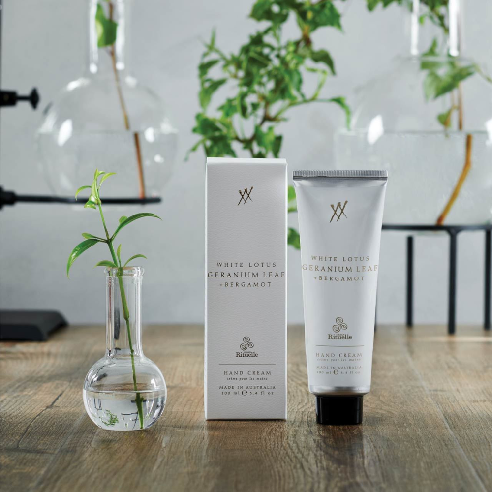 Load image into Gallery viewer, URBAN RITUELLE Alchemy Hand Cream 100ml - White Lotus