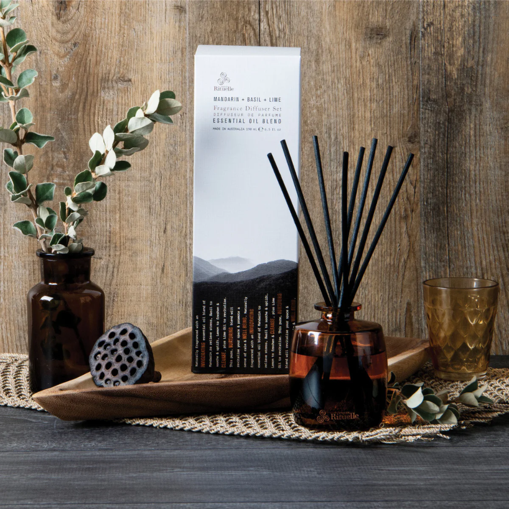 Load image into Gallery viewer, URBAN RITUELLE Fragrance Diffuser 220ml - Mandarin, Basil &amp; Lime