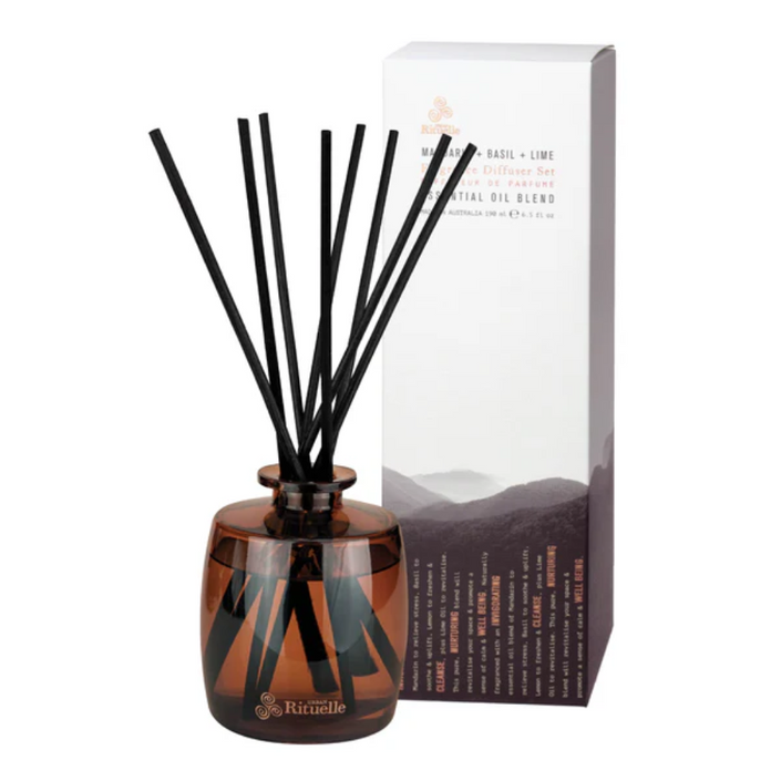 URBAN RITUELLE Fragrance Diffuser 220ml - Mandarin, Basil & Lime