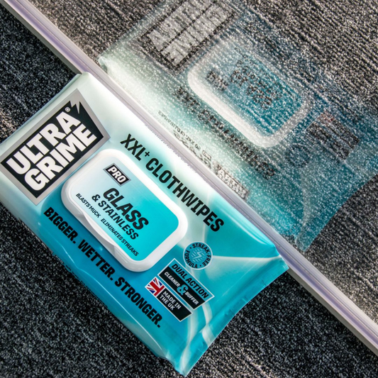 ULTRAGRIME Pro: Glass & Stainless 50pk