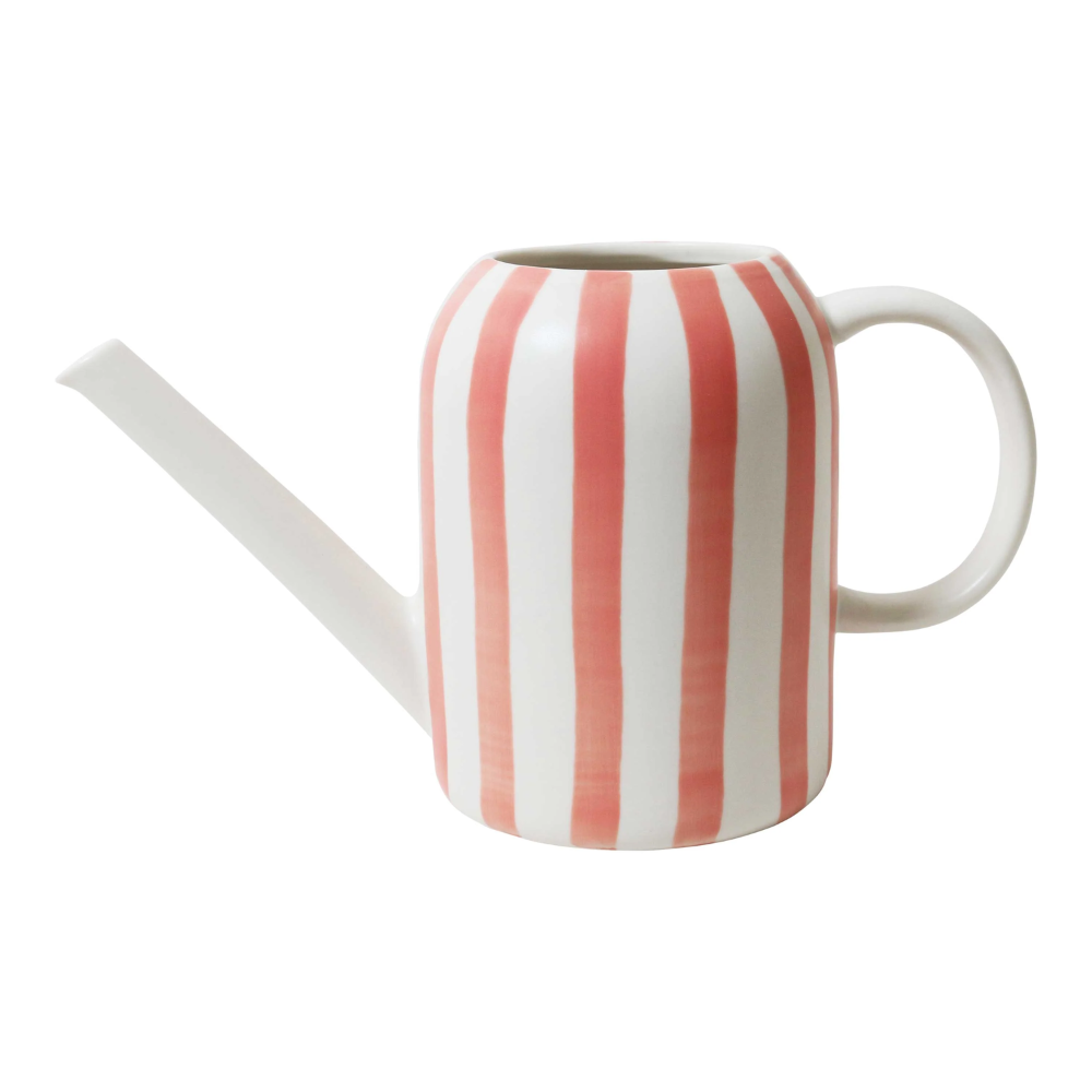 Load image into Gallery viewer, ROBERT GORDON Plant Parent Watering Can - Coral Stripe