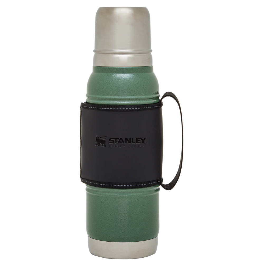 STANLEY Legacy 1L QuadVac Thermal Bottle - Hammertone Green