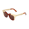 MR.BOHO Hayes Sunglasses - Cream/Leo Tortoise