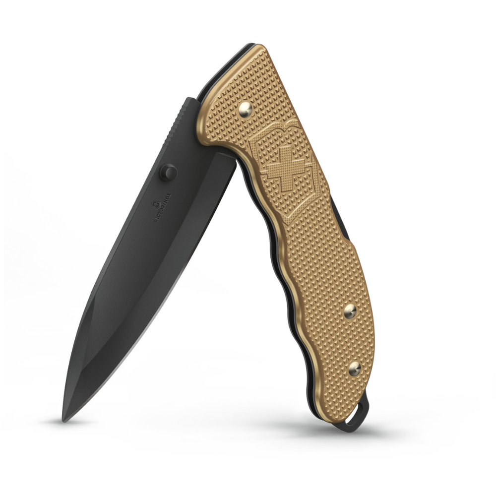 Load image into Gallery viewer, VICTORINOX Evoke Alox Folding Knife Black Oxide - Beige