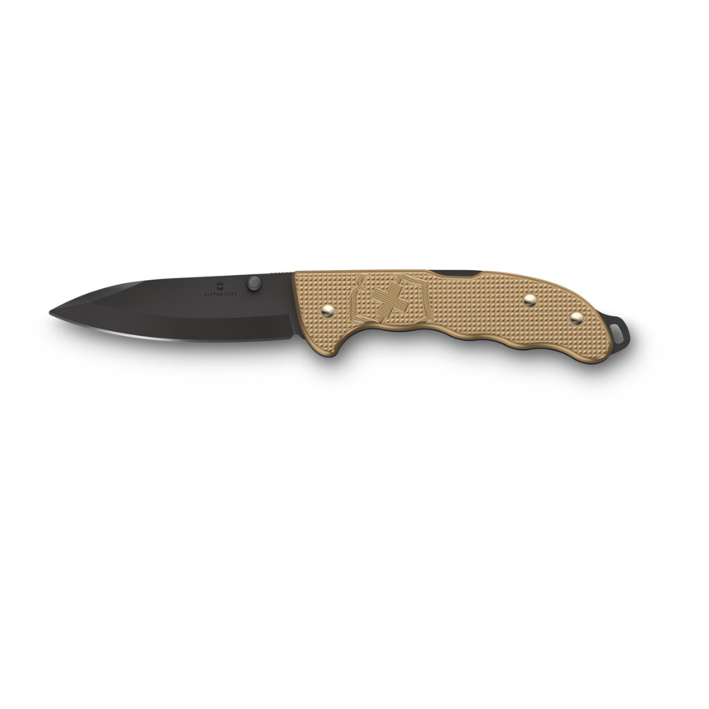 Load image into Gallery viewer, VICTORINOX Evoke Alox Folding Knife Black Oxide - Beige