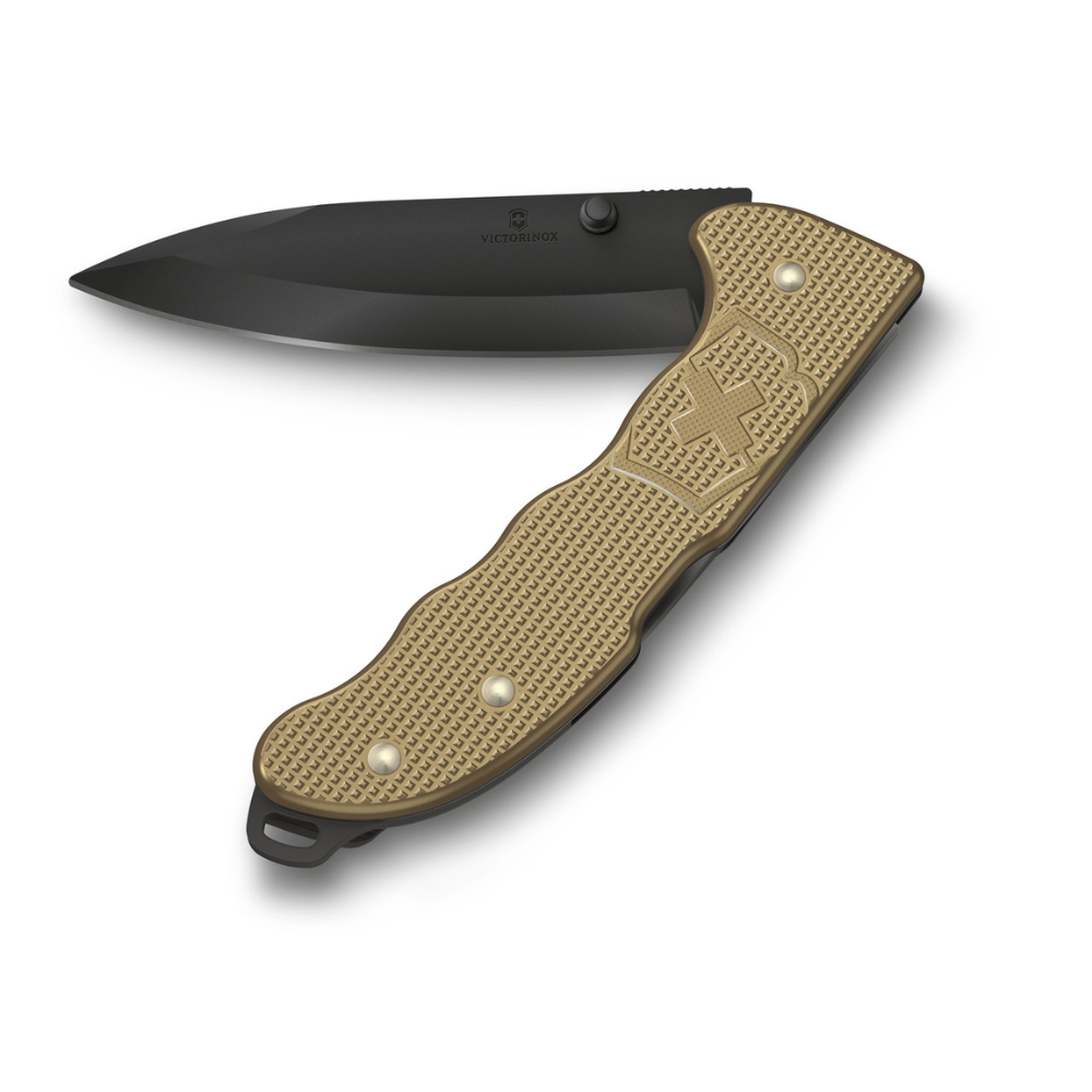 Load image into Gallery viewer, VICTORINOX Evoke Alox Folding Knife Black Oxide - Beige