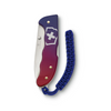VICTORINOX Evoke Alox Folding Knife - Blue/Red