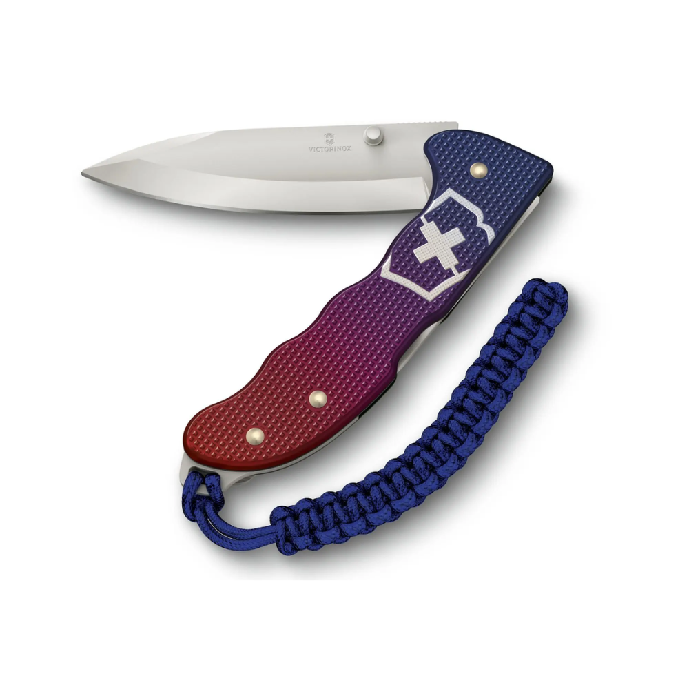 Load image into Gallery viewer, VICTORINOX Evoke Alox Folding Knife - Blue/Red