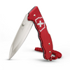 VICTORINOX Evoke Alox Folding Knife - Red