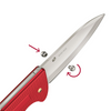 VICTORINOX Evoke Alox Folding Knife - Red